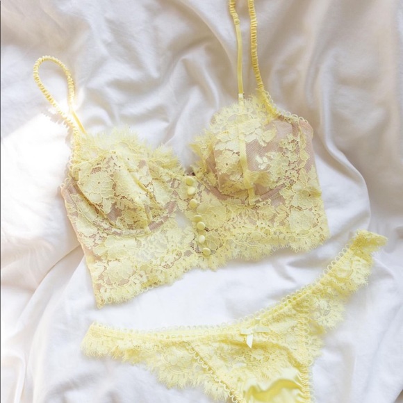 FOR LOVE & LEMONS Faye Lace Underwire Bra - Picture 4 of 14